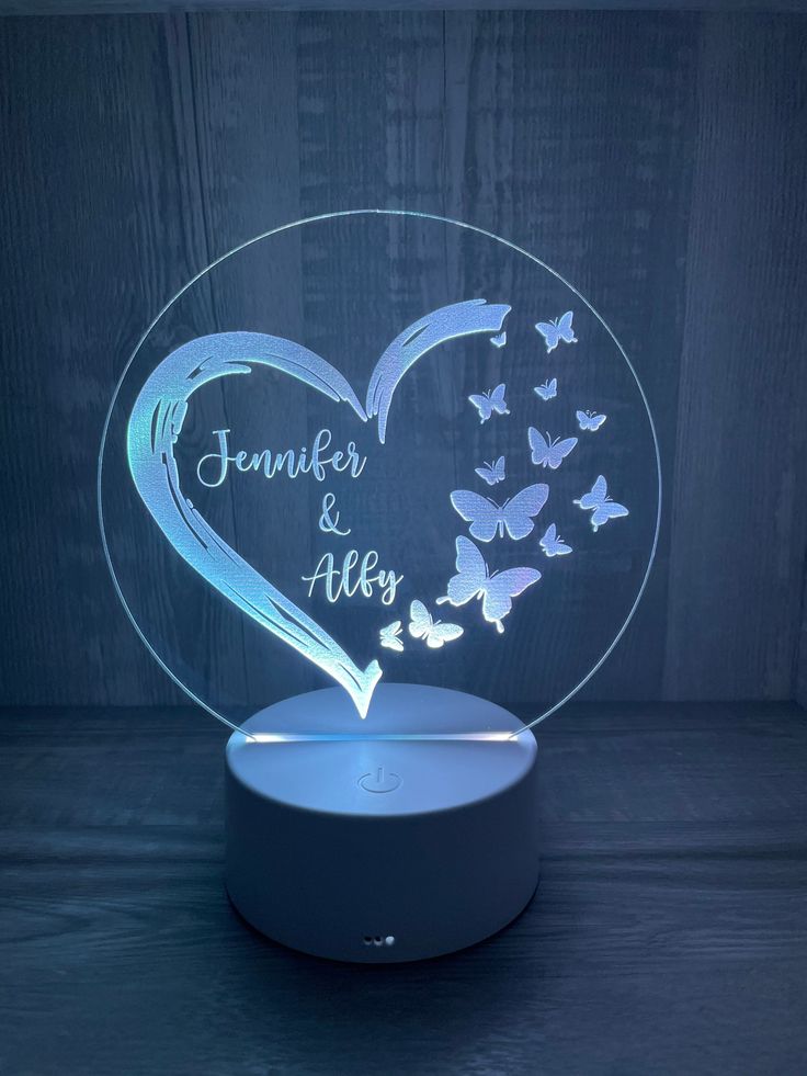 Premium Illuminated Acrylic Book Lamp