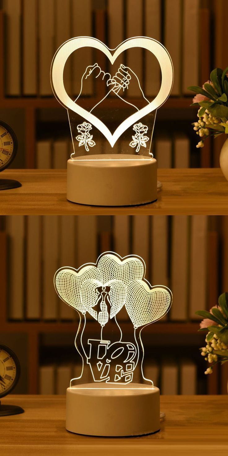 Premium Illuminated Acrylic Book Lamp