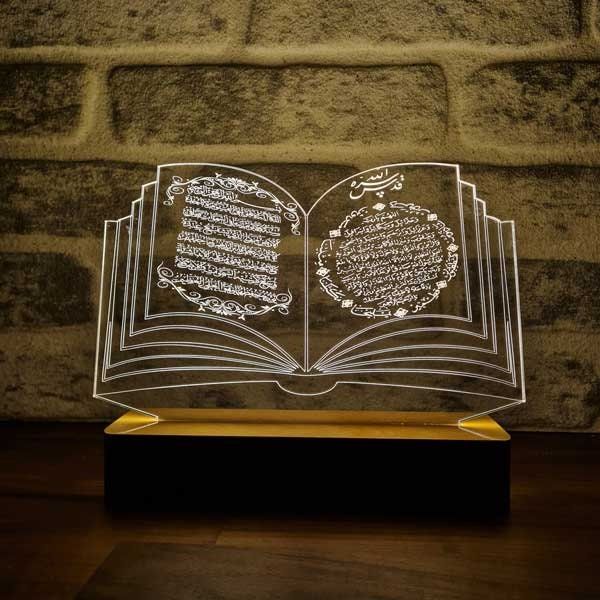 Premium Illuminated Acrylic Book Lamp