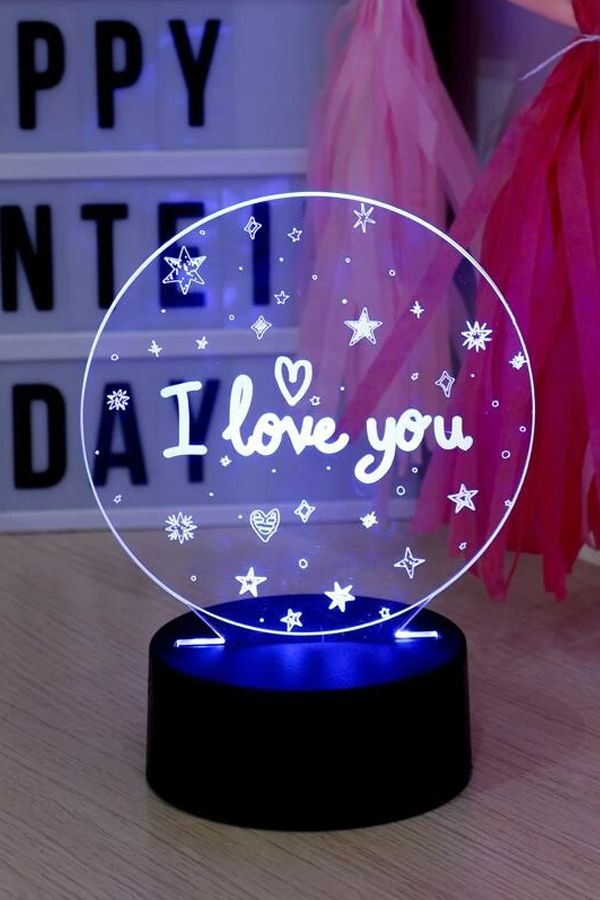Premium Illuminated Acrylic Book Lamp